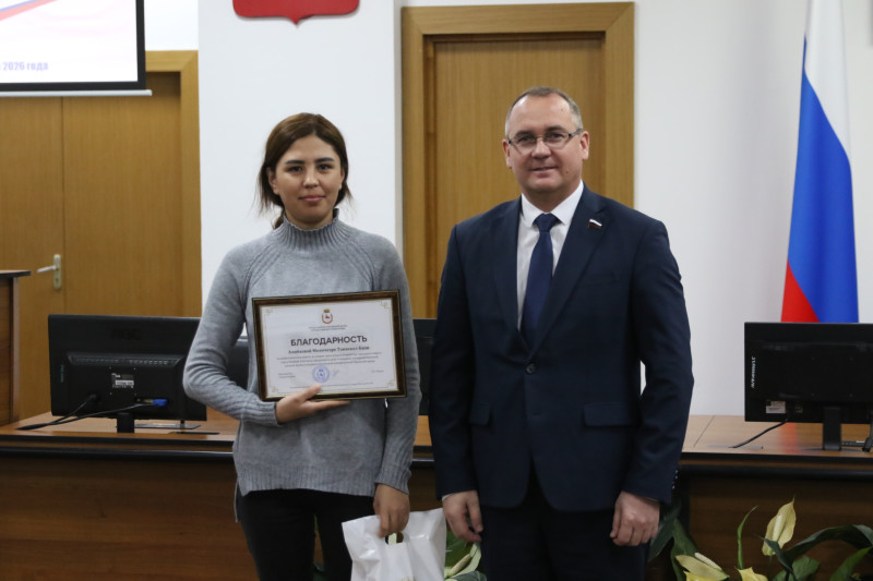 127 дворников получили благодарности председателя городской Думы  за хорошую работу прошедшей зимой