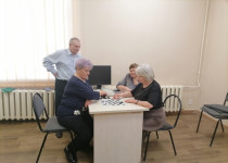 Турнир по шашкам среди активных жителей ТОС №3