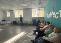 Безопасность превыше всего: в ТОС № 13 посёлка Парижской Коммуны прошла встреча с сотрудником МЧС