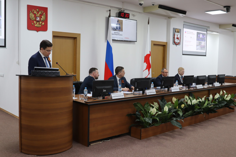 Городской Думой принят отчет главы города о работе мэрии за 2025 год