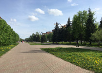 Благоустройство общественной территории на бульваре Нефтепереработчиков