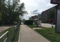 Благоустройство пешеходной зоны проспекта Победы