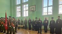 Митинг в Православной гимназии во имя Святого благоверного князя Александра Невского, посвященном 81-й годовщине Победы в Великой Отечественной войне