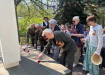 В ТОС №1 прошли торжественные мероприятия, посвящённые 81-й годовщине Победы в Великой Отечественной войне
