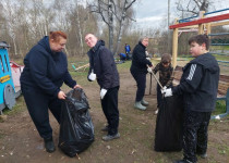 Майские субботники в Новом Доскино