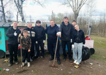 Майские субботники в Новом Доскино