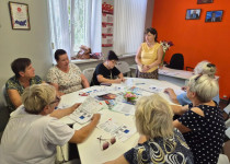 Встреча жителей посёлка Новое Доскино с представителем АО «Волгаэнергосбыт» по вопросам внедрения электронных квитанций