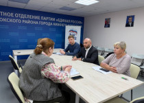 Владимир Поддымников-Гордеев провел очередной прием граждан